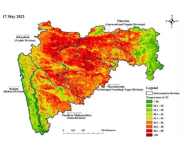 Rising land surface temperature in Maharashtra poses urgent environmental risks