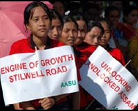 Indian Protesters Demand Re-Opening Of World War 2 Route To China