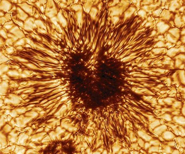 Inouye Solar Telescope releases first image of a sunspot
