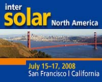 Intersolar North America 2008 Inaugurates Solar Event