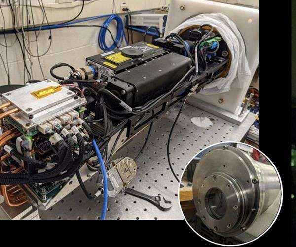 Space exploration company brings high-tech laser lab to the ocean floor