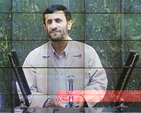 Iran president says US attack 'political suicide' for Bush