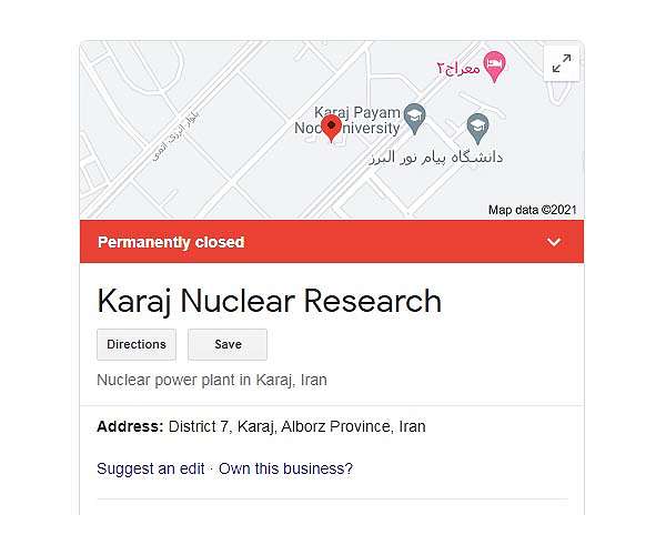 Iran says foils sabotage attack on atomic energy agency building