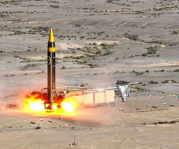 Iran unveils new ballistic missile