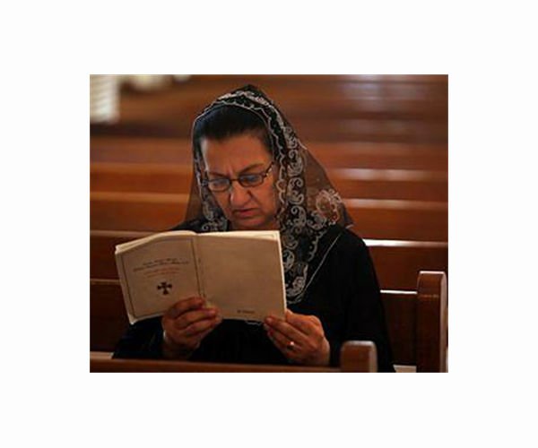 Gift for Francis, handmade shawl tells story of Iraq's Christians