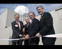 Senator Ted Stevens Officiates At New Iridium Satellite Ground Station In Alaska