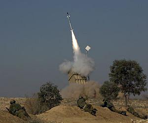 Israel's Iron Dome blocks Gaza barrage
