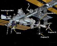 SpaceX Demo-2 astronauts get to work on Space Station Science