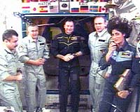 Expedition 15 Takes Charge After Ceremony