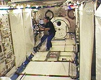 Station Crew Completes Spacewalk Preparations