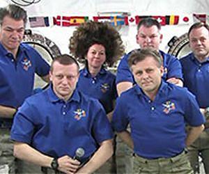 Expedition 27 Crew Undocks from Station
