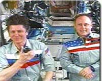 ISS Crew Prepare For Station Handover