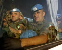 Italian Troops Land In Lebanon To Boost UN Force