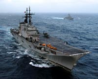 Maintenance, upgrade work on Italian aircraft carrier ahead of schedule