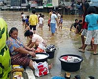 Indonesia Floods Bring Anguish And Advantage