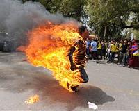 Tibetan survivors of self-immolations face brutal fate: rights group