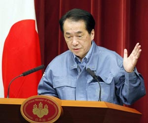 Japan PM thanks world for support
