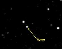 Hayabusa2 has detected Ryugu