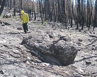 Post-wildfire erosion can be major sculptor of forested western mountains