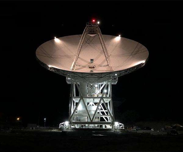 NASA's Deep Space Network welcomes a new dish to the family