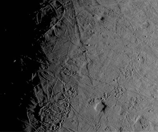 Juno probe takes detailed photo of Jupiter's moon, Europa