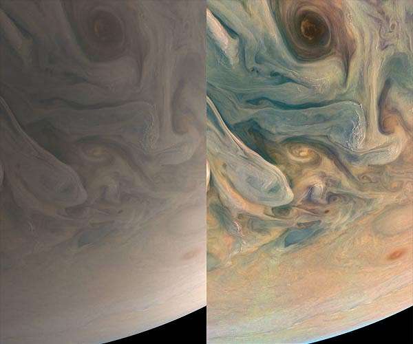 NASA's Juno Mission Reveals Jupiter's Complex Colors