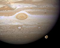 Hubble Catches Jupiter's Largest Moon Going To The Dark Side
