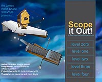 NASA Launches James Webb Space Telescope Educational On-Line Game