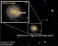 Birth of a black hole or neutron star captured for the first time