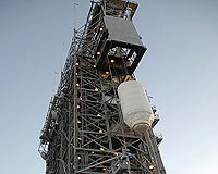 Kepler Attached To Rocket