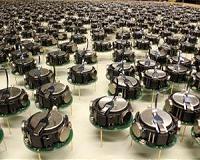 A self-organizing thousand-robot swarm