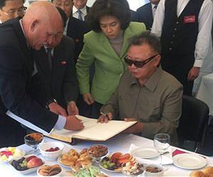 N.Korea's Kim swims in Siberia ahead of Medvedev talks