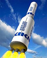 Rocketplane Kistler and ATK Announce Agreement for K-1 Launch Vehicle and COTS Program