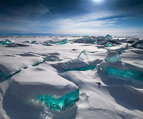 Russian freediver claims new record in icy Lake Baikal plunge