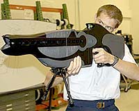 Non-Lethal Laser Weapon Halts Aggressors