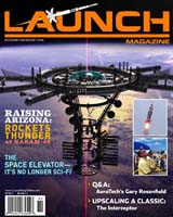 LAUNCH Becomes First Magazine For Hobby Rocketry And Commercial Space Travel Enthusiasts