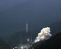 China launches three satellites