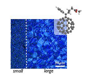 New Additive Offers Near-Perfect Results as Nucleating Agent for Organic Semiconductors