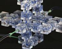 Lego-like modular components make building 3-D 'labs-on-a-chip' a snap