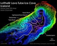 Drone maps icy lava tube to prepare for cave exploration on Moon and Mars