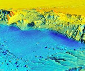 3D laser map shows earthquake before and after
