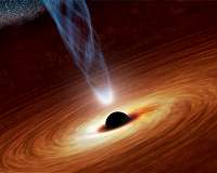 Study proposes light signature for detecting black hole mergers