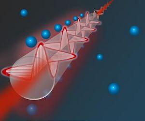 Counting atoms with glass fiber