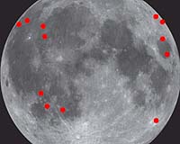Lunar Leonid Strikes
