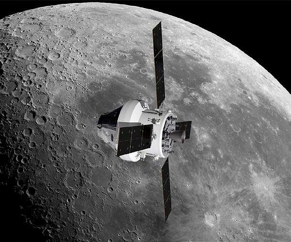 Handing over European Service Module for Artemis II