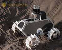 Lunar Outpost unveils lunar resource prospecting rover