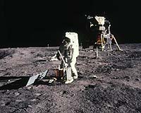 Moonbeams Shine On Einstein, Galileo And Newton