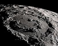 Metals in lunar craters provide new insights to its origin