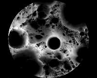 Moon's South Pole in NASA's Landing Sites