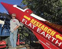 Flat-Earther's self-launch plan hits a snag